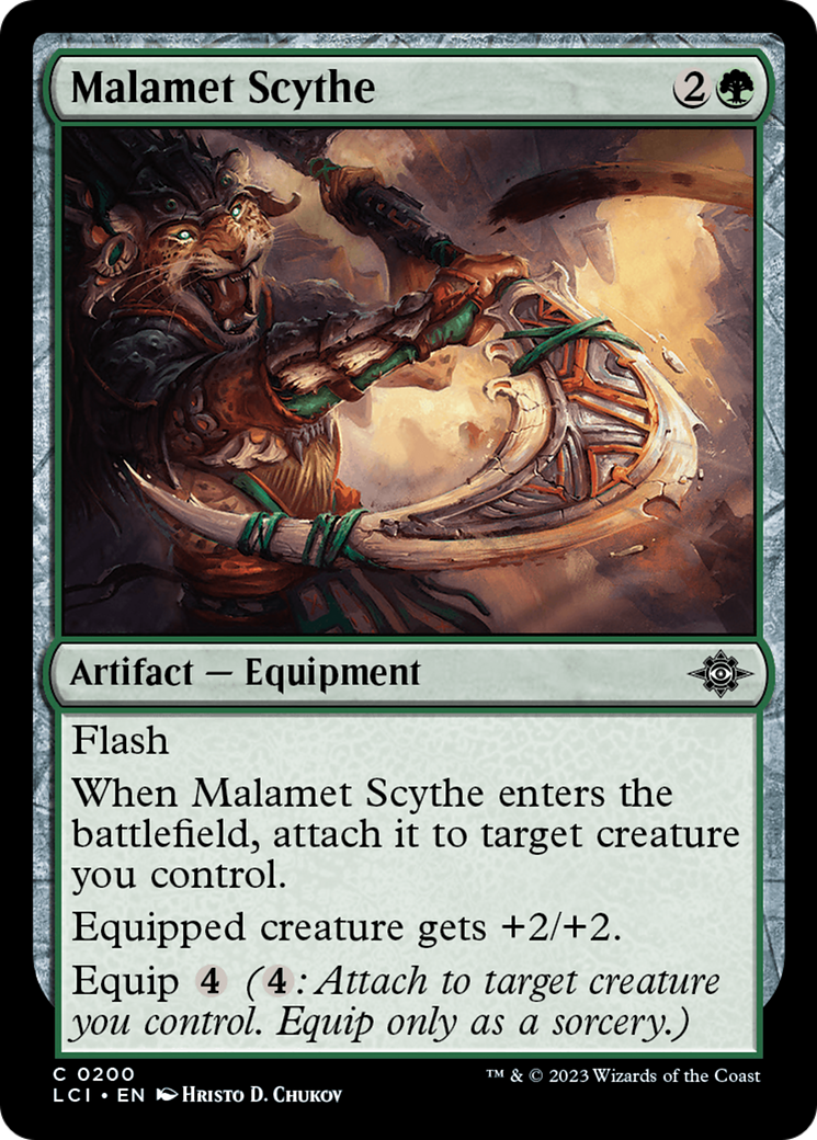 Malamet Scythe [The Lost Caverns of Ixalan] | Dumpster Cat Games