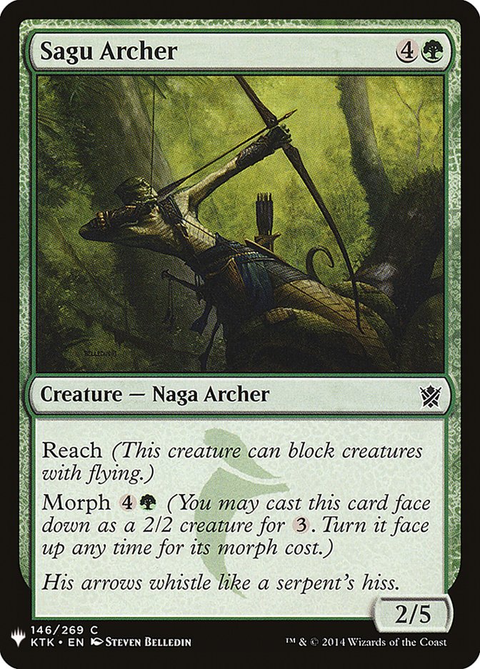 Sagu Archer [Mystery Booster] | Dumpster Cat Games