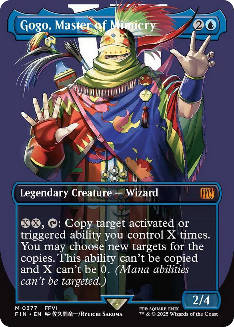 Gogo, Master of Mimicry (Borderless) [FINAL FANTASY] | Dumpster Cat Games
