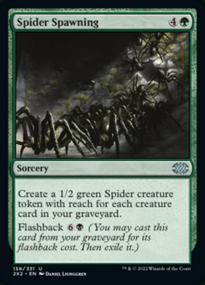 Spider Spawning [Double Masters 2022] | Dumpster Cat Games