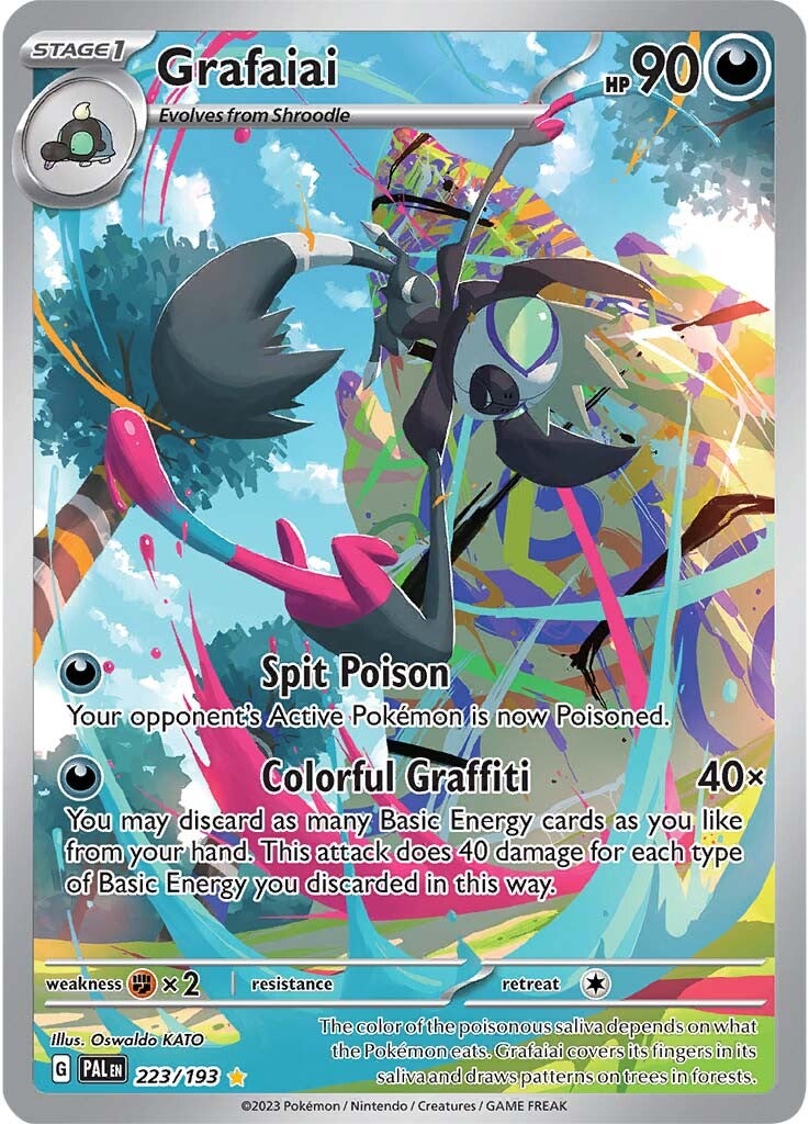 Grafaiai (223/193) [Scarlet & Violet: Paldea Evolved] | Dumpster Cat Games
