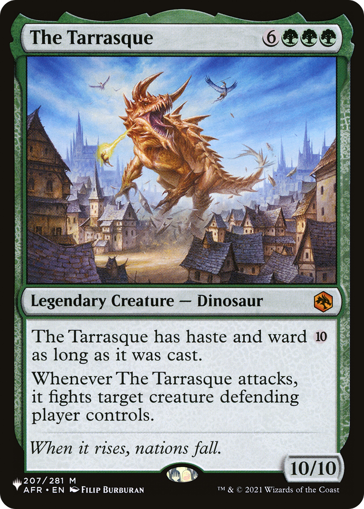 The Tarrasque [The List] | Dumpster Cat Games