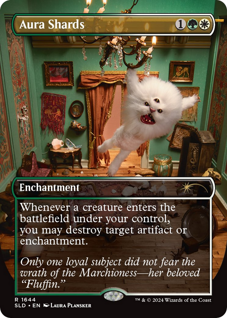 Aura Shards (Rainbow Foil) [Secret Lair Drop Series] | Dumpster Cat Games