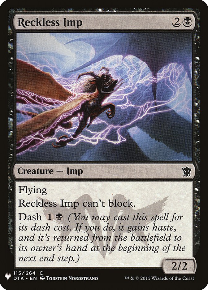 Reckless Imp [Mystery Booster] | Dumpster Cat Games