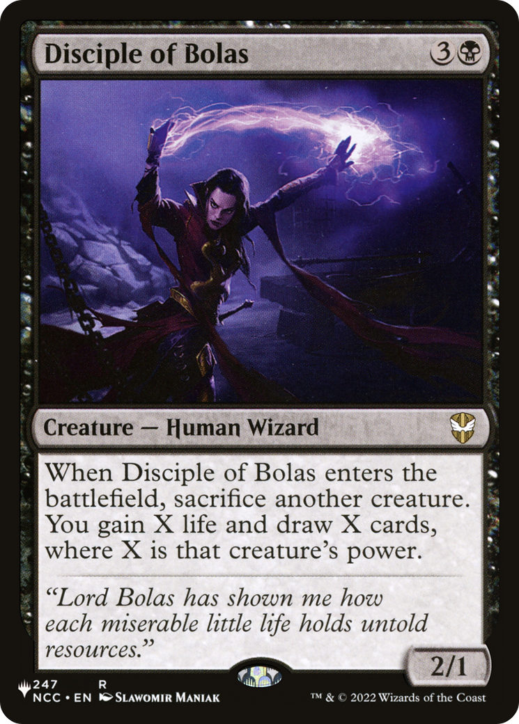 Disciple of Bolas [The List] | Dumpster Cat Games