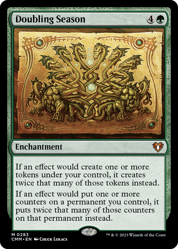 Doubling Season [Commander Masters] | Dumpster Cat Games