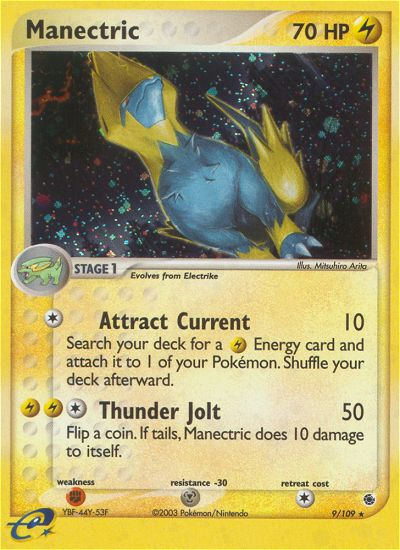 Manectric (9/109) [EX: Ruby & Sapphire] | Dumpster Cat Games