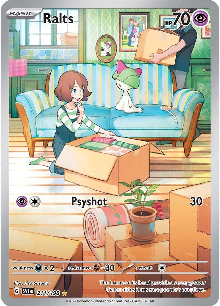 Ralts (211/198) [Scarlet & Violet: Base Set] | Dumpster Cat Games