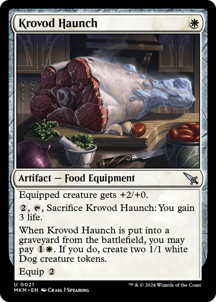 Krovod Haunch [Murders at Karlov Manor] | Dumpster Cat Games