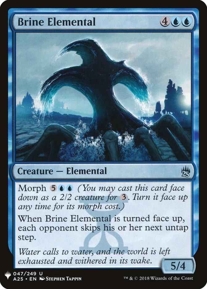 Brine Elemental [Mystery Booster] | Dumpster Cat Games