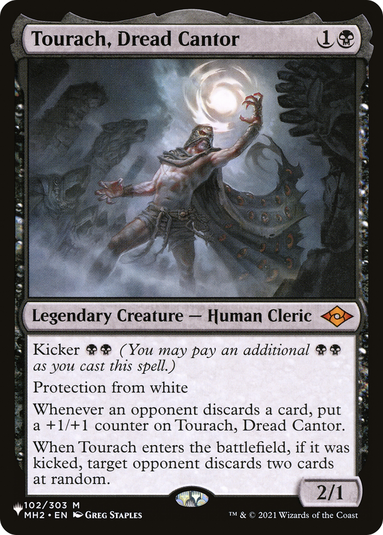 Tourach, Dread Cantor [The List] | Dumpster Cat Games