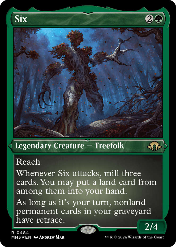 Six (Foil Etched) [Modern Horizons 3] | Dumpster Cat Games