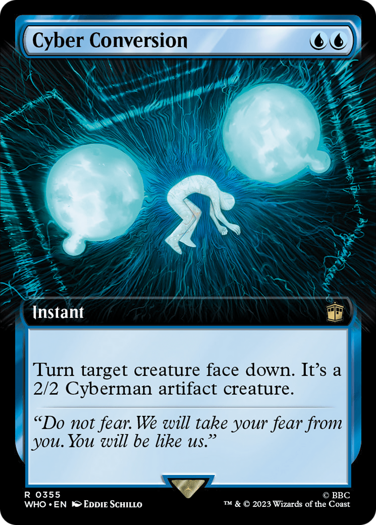 Cyber Conversion (Extended Art) [Doctor Who] | Dumpster Cat Games
