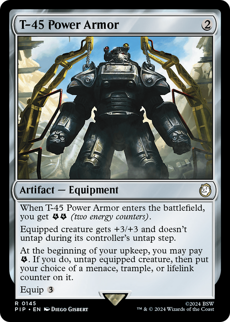 T-45 Power Armor [Fallout] | Dumpster Cat Games