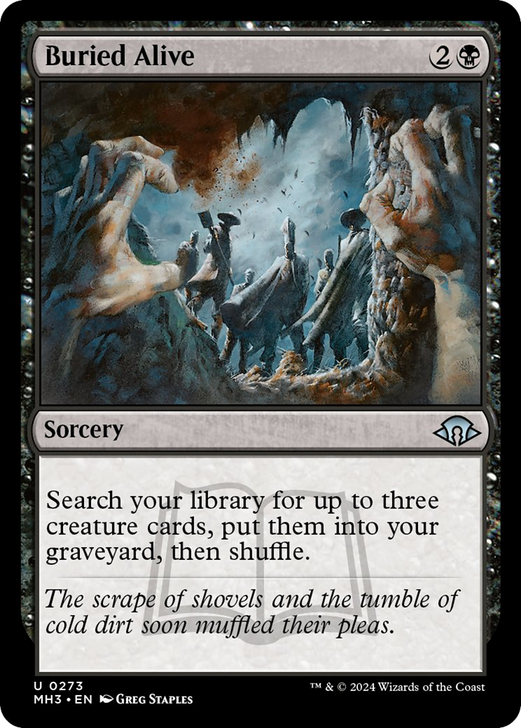 Buried Alive [Modern Horizons 3] | Dumpster Cat Games