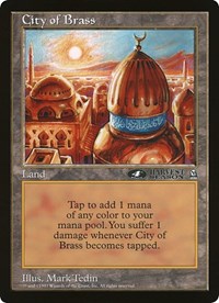 City of Brass (4th Place) (Oversized) [Oversize Cards] | Dumpster Cat Games