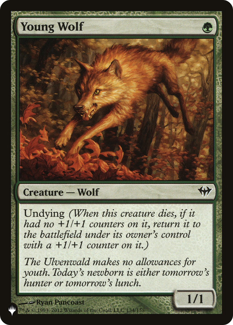 Young Wolf [The List] | Dumpster Cat Games