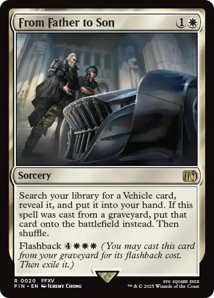 From Father to Son [FINAL FANTASY] | Dumpster Cat Games