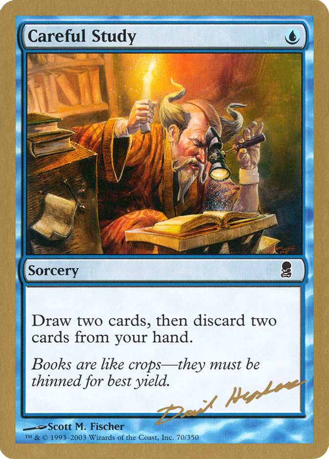 Careful Study (Dave Humpherys) [World Championship Decks 2003] | Dumpster Cat Games