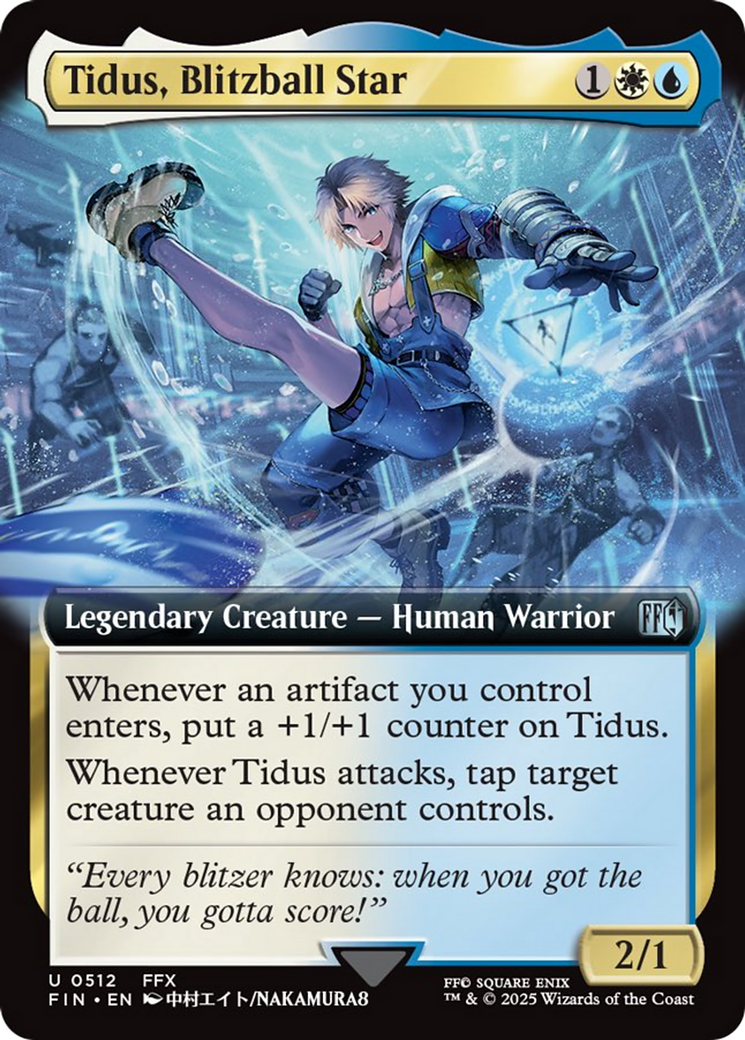 Tidus, Blitzball Star (Extended Art) [FINAL FANTASY] | Dumpster Cat Games