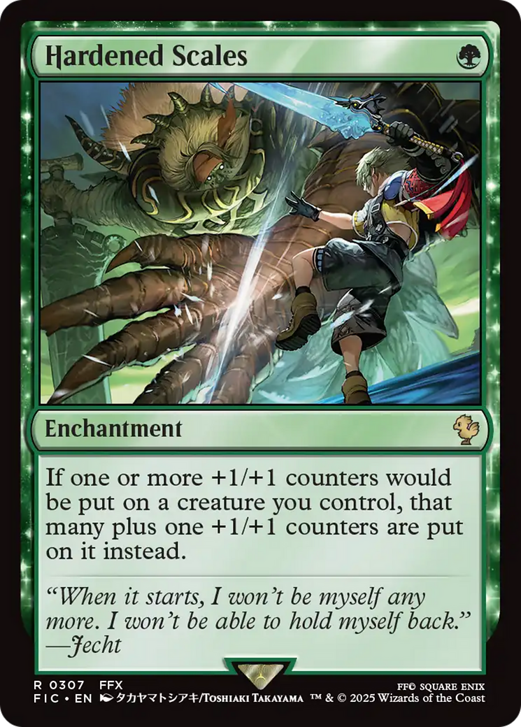 Hardened Scales [FINAL FANTASY Commander] | Dumpster Cat Games