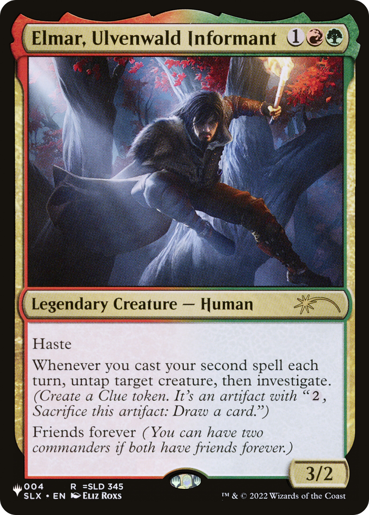 Elmar, Ulvenwald Informant [The List] | Dumpster Cat Games