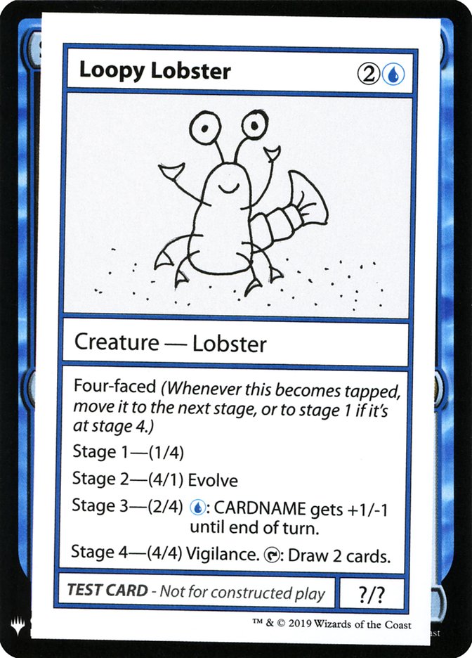 Loopy Lobster [Mystery Booster Playtest Cards] | Dumpster Cat Games
