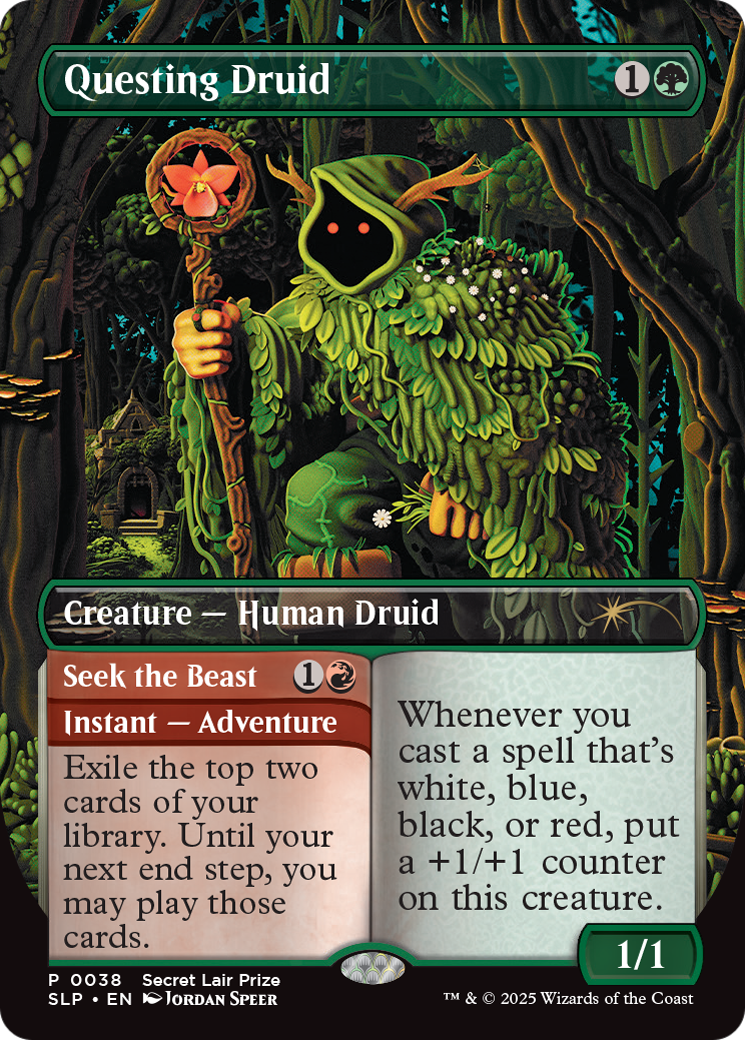 Questing Druid [Secret Lair Showdown] | Dumpster Cat Games