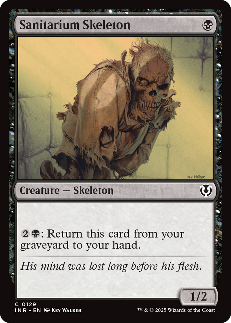 Sanitarium Skeleton [Innistrad Remastered] | Dumpster Cat Games