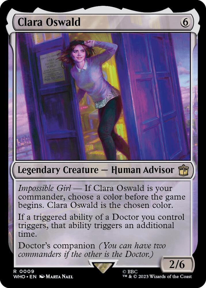 Clara Oswald [Doctor Who] | Dumpster Cat Games
