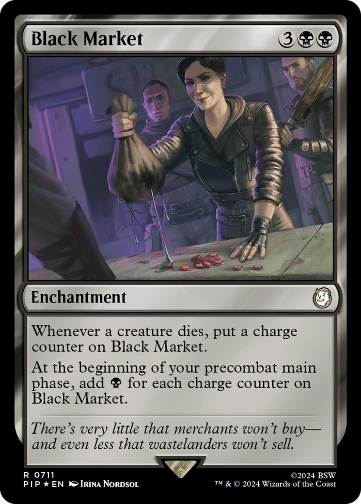 Black Market (Surge Foil) [Fallout] | Dumpster Cat Games