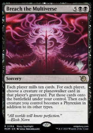 Breach the Multiverse (Promo Pack) [March of the Machine Promos] | Dumpster Cat Games