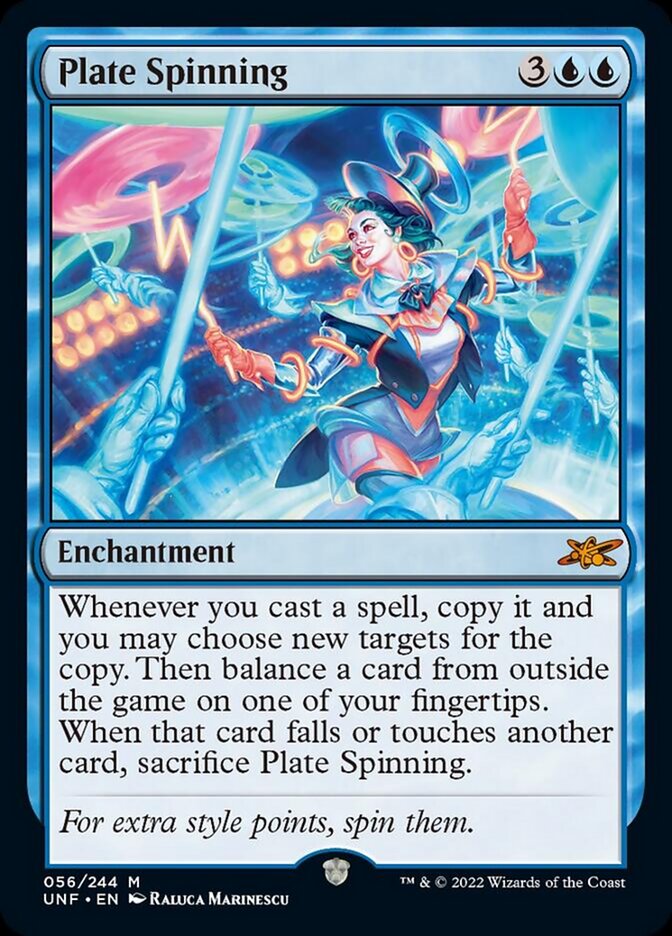 Plate Spinning [Unfinity] | Dumpster Cat Games