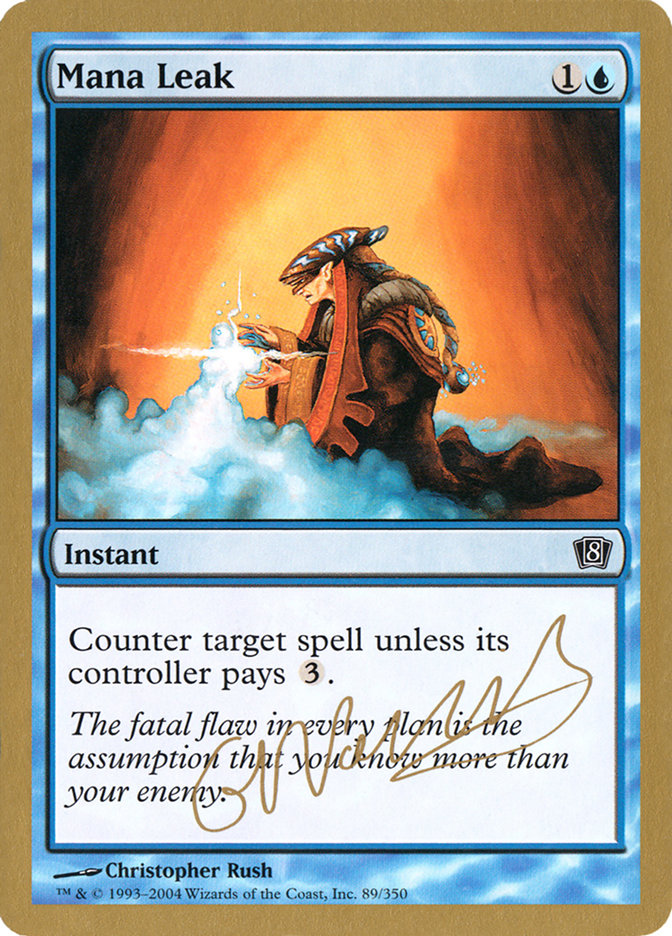 Mana Leak (Gabriel Nassif) [World Championship Decks 2004] | Dumpster Cat Games