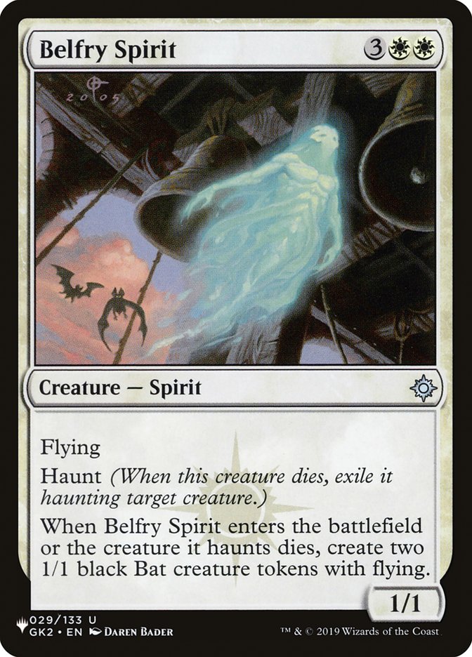 Belfry Spirit [The List] | Dumpster Cat Games