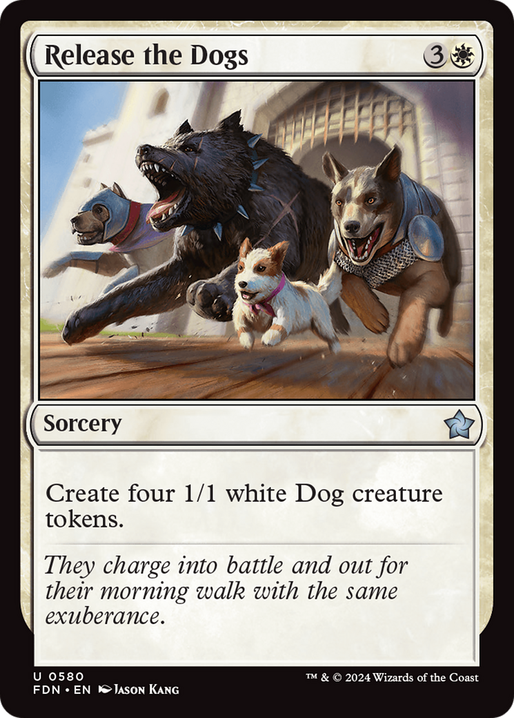 Release the Dogs [Foundations] | Dumpster Cat Games