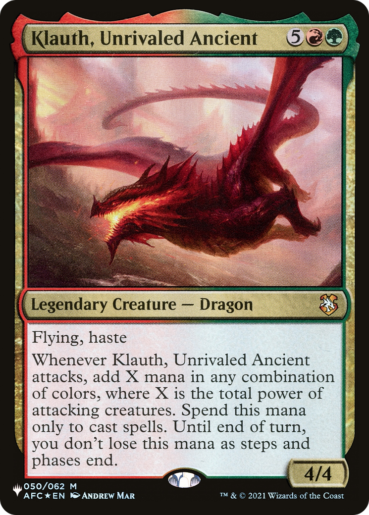 Klauth, Unrivaled Ancient [The List] | Dumpster Cat Games