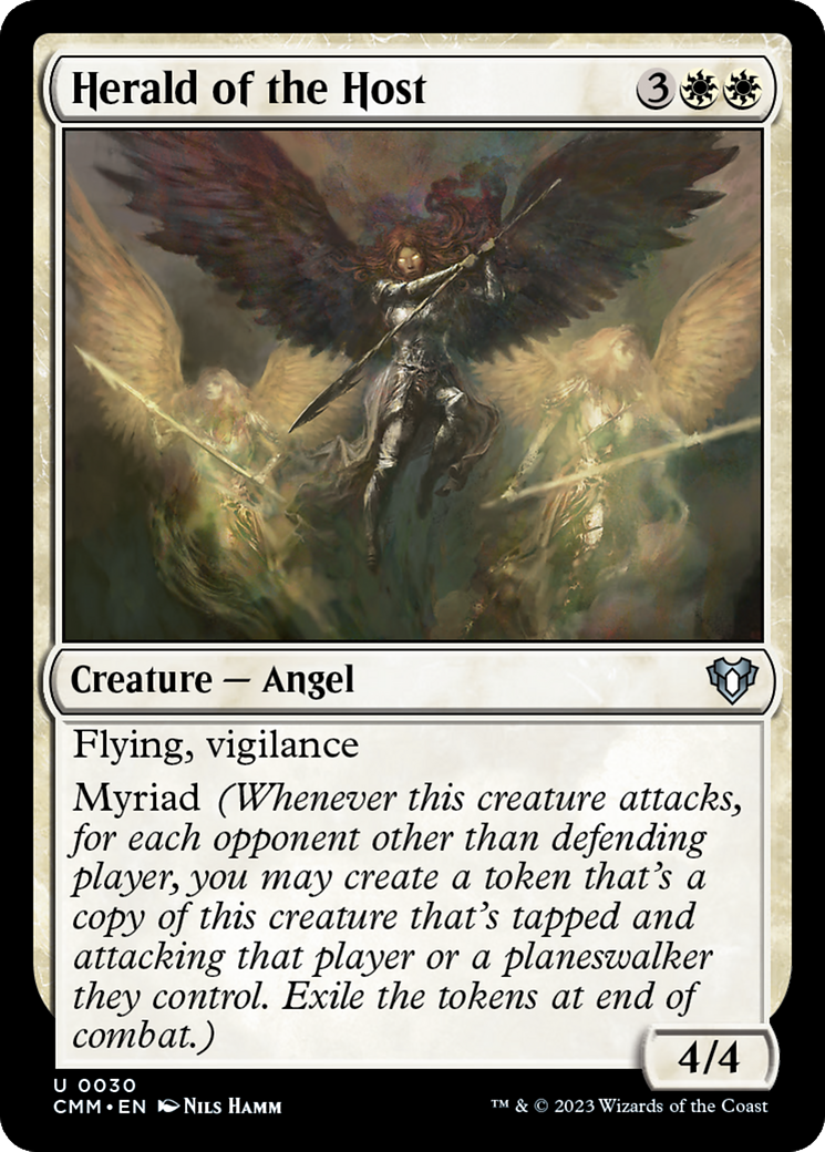 Herald of the Host [Commander Masters] | Dumpster Cat Games