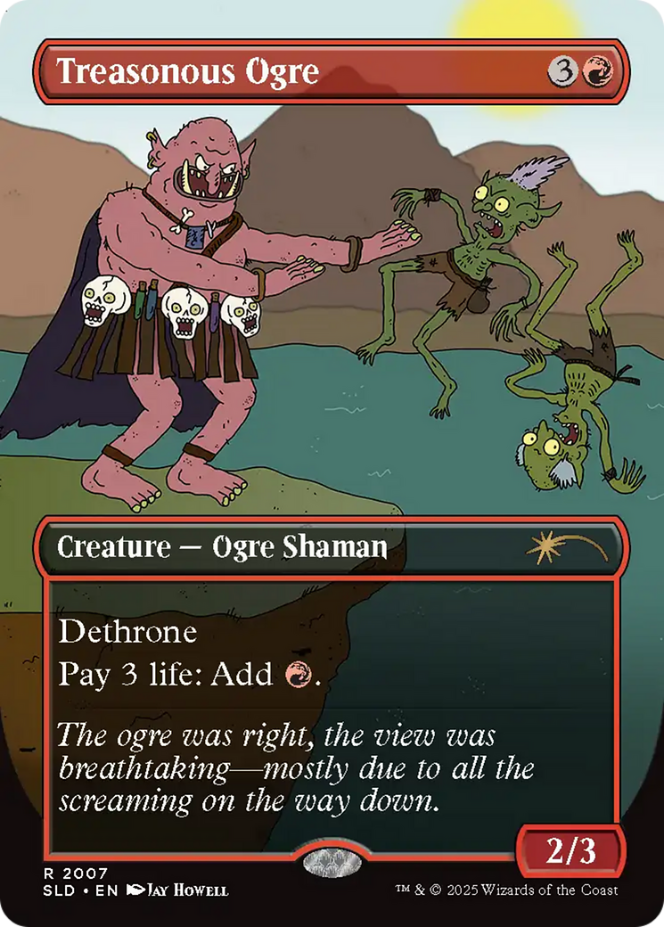 Treasonous Ogre [Secret Lair Drop Series] | Dumpster Cat Games