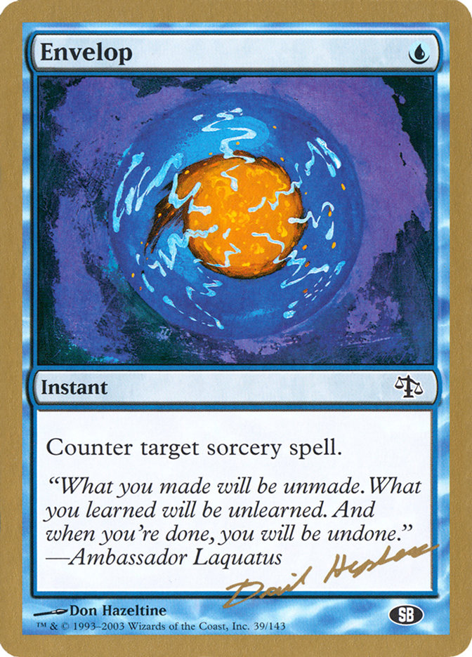 Envelop (Dave Humpherys) (SB) [World Championship Decks 2003] | Dumpster Cat Games