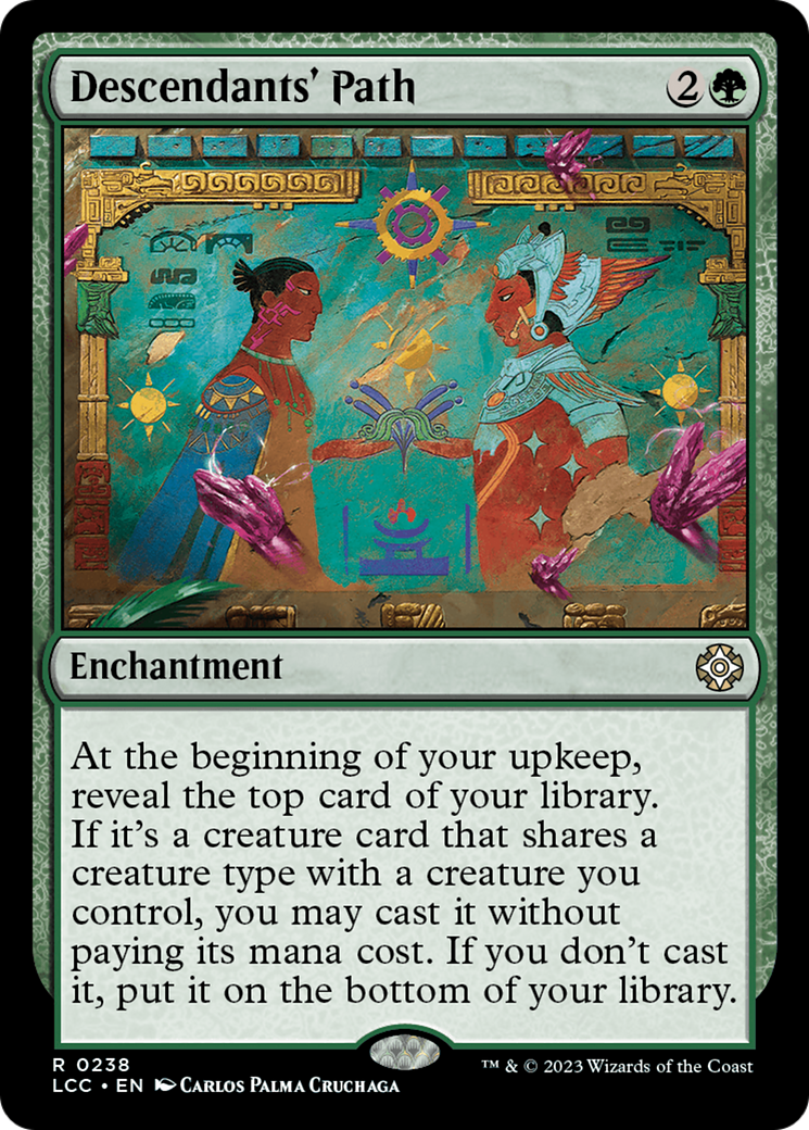 Descendants' Path [The Lost Caverns of Ixalan Commander] | Dumpster Cat Games