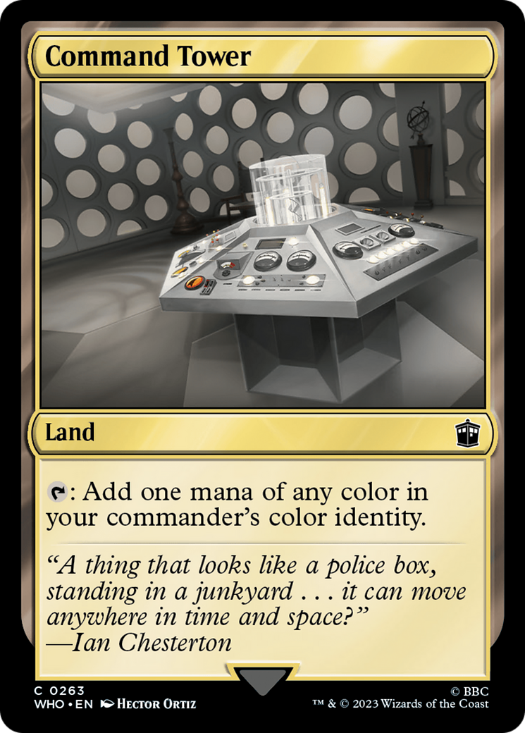 Command Tower (0263) [Doctor Who] | Dumpster Cat Games