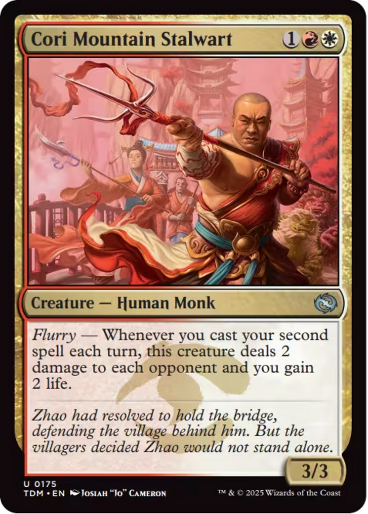 Cori Mountain Stalwart [Tarkir: Dragonstorm] | Dumpster Cat Games