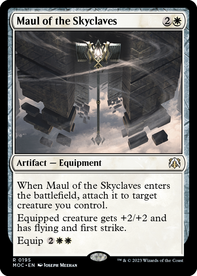 Maul of the Skyclaves [March of the Machine Commander] | Dumpster Cat Games
