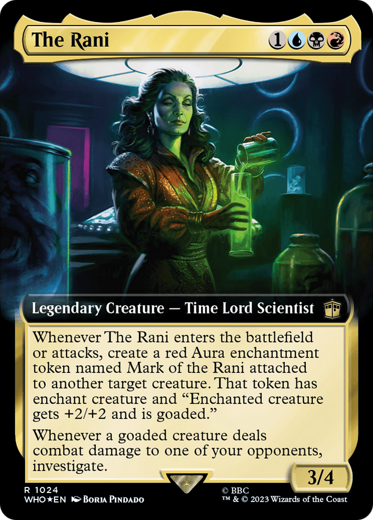The Rani (Extended Art) (Surge Foil) [Doctor Who] | Dumpster Cat Games