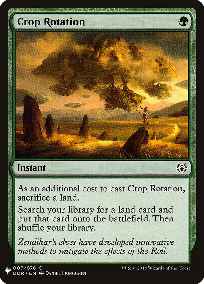 Crop Rotation [Mystery Booster] | Dumpster Cat Games