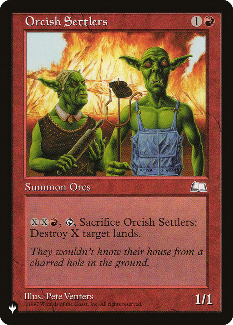 Orcish Settlers [The List] | Dumpster Cat Games
