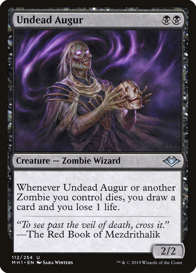 Undead Augur [Modern Horizons] | Dumpster Cat Games