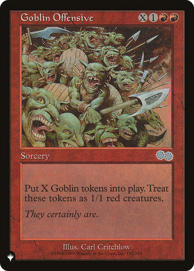 Goblin Offensive [The List] | Dumpster Cat Games