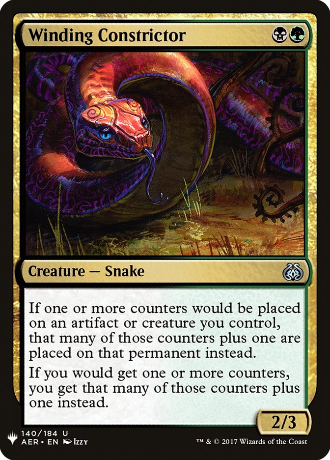 Winding Constrictor [Mystery Booster] | Dumpster Cat Games